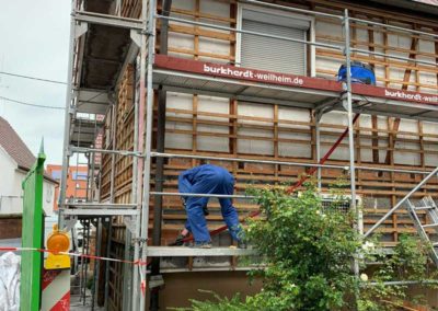 Sanierung von Asbestfassade